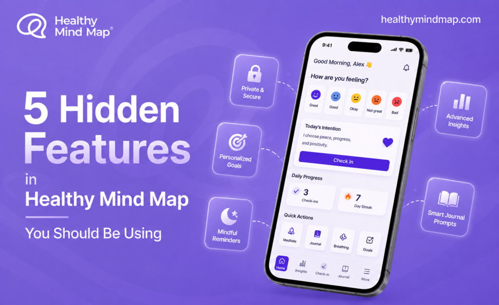 Hidden Features in Healthy Mind Map